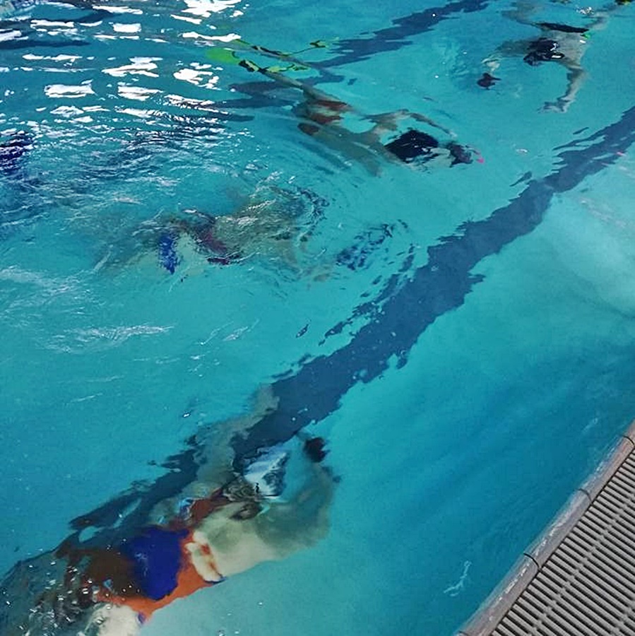 Hokej pod wodą Walenie Siemianowice Śląskie Trening II 2018